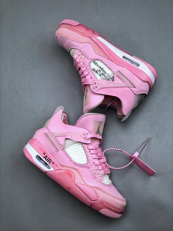 Air Jordan 4 Retro OFF-WHITE Pink