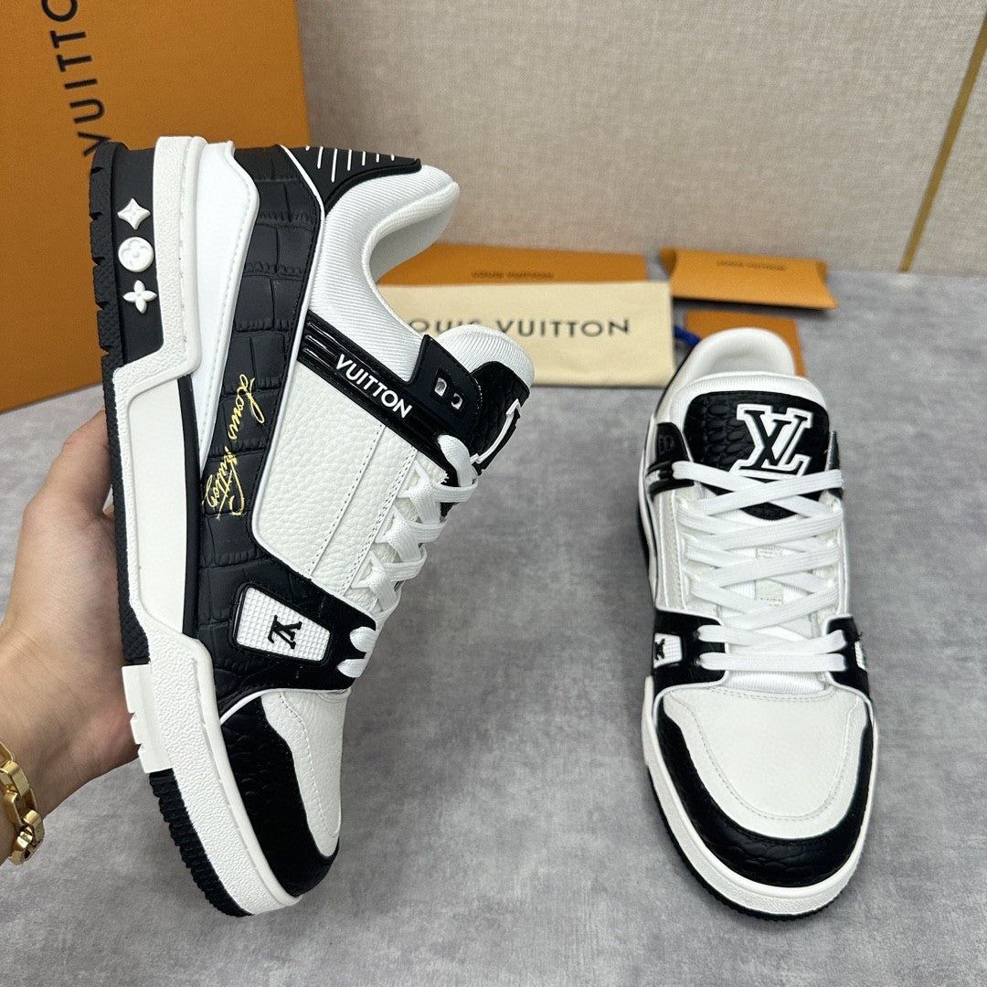 LV PANDA TRAINER SNEAKERS